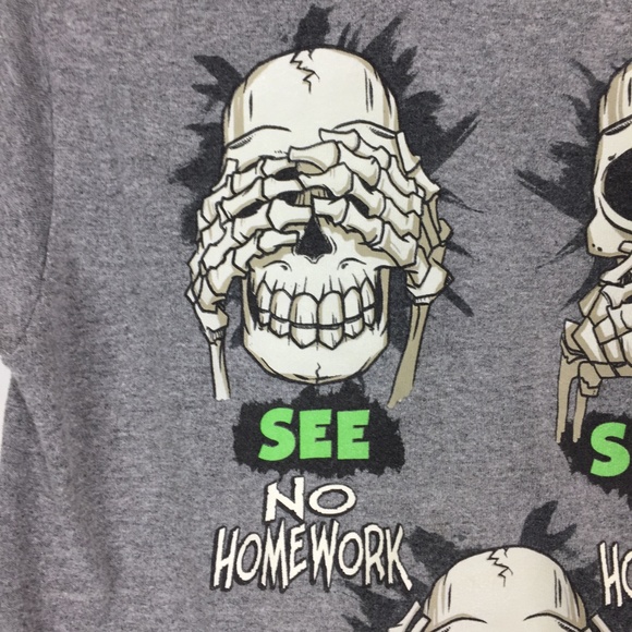 Boys Homework Graphic Tee - Picture 4 of 7